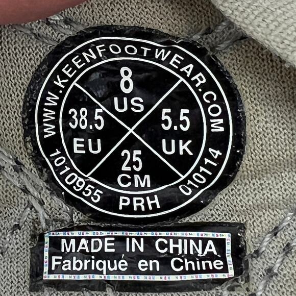 Keen Womens Newport H2 Closed Toe Waterproof Adjustable Sandals Gray Orange Sz 8 - Picture 7 of 8